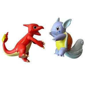 2015 Tony Pokémon Charmeleon Wartortle 3” posable Action figures